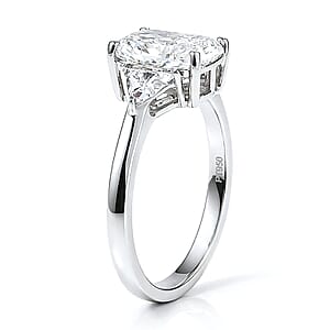 Luxuriant Lab Grown Diamond E-F VS 2.50 ctw Ring in 950 Platinum (Size 10.0) 4.26 Grams