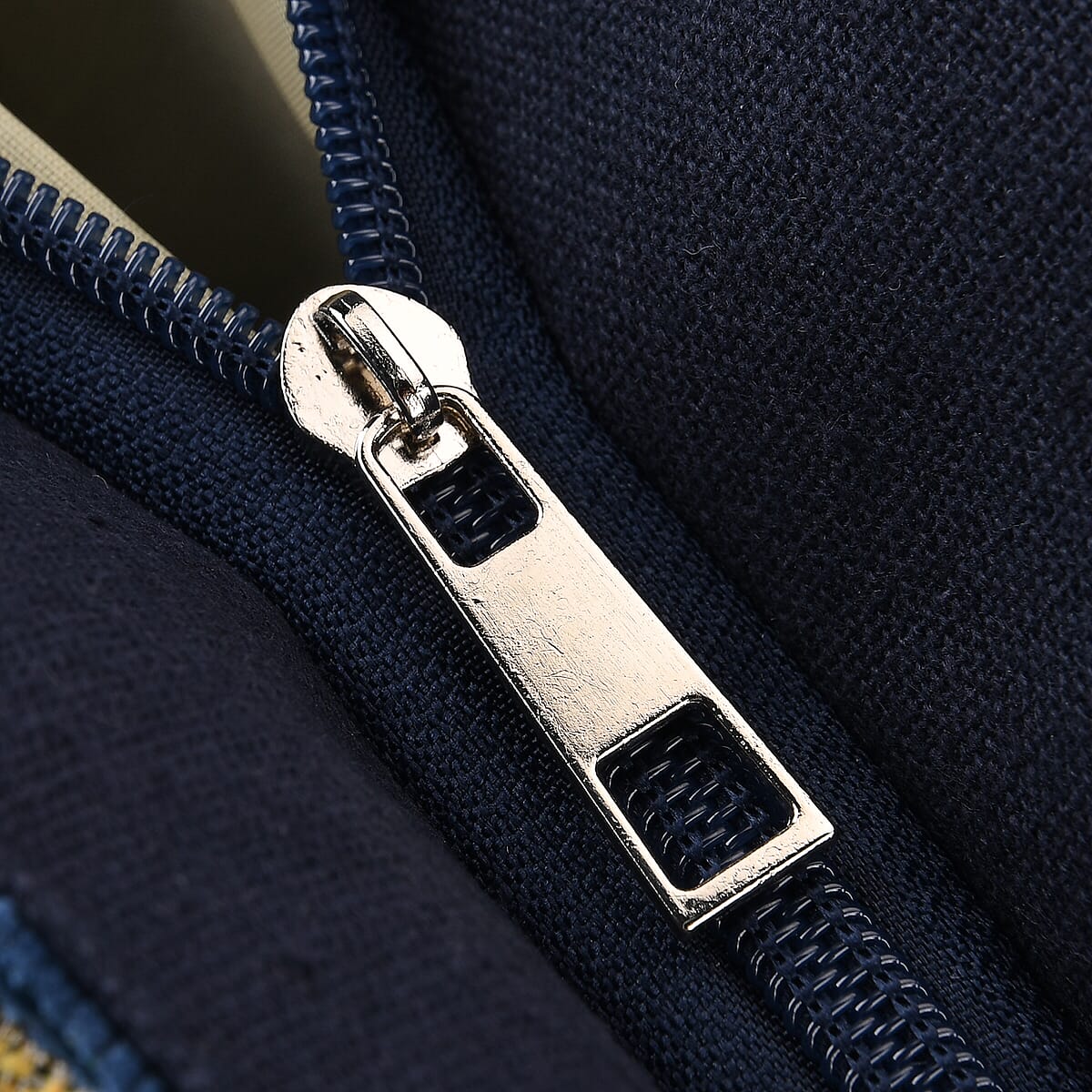 La Marey Navy Floral Pattern Tote Bag image number 6