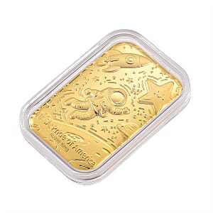 Doorbuster 24K Golden Pride of NASA Embossed Sheet 31x45.5mm 10mg