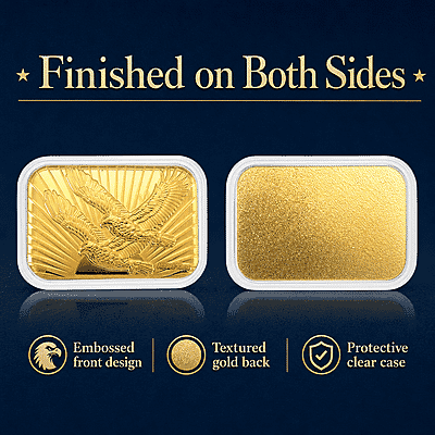 Twin Eagle 24k Gold Embossed Sheet 10mg