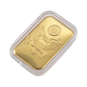  24K Golden Patriotic Pride of America Emboss Sheet (10 mg)