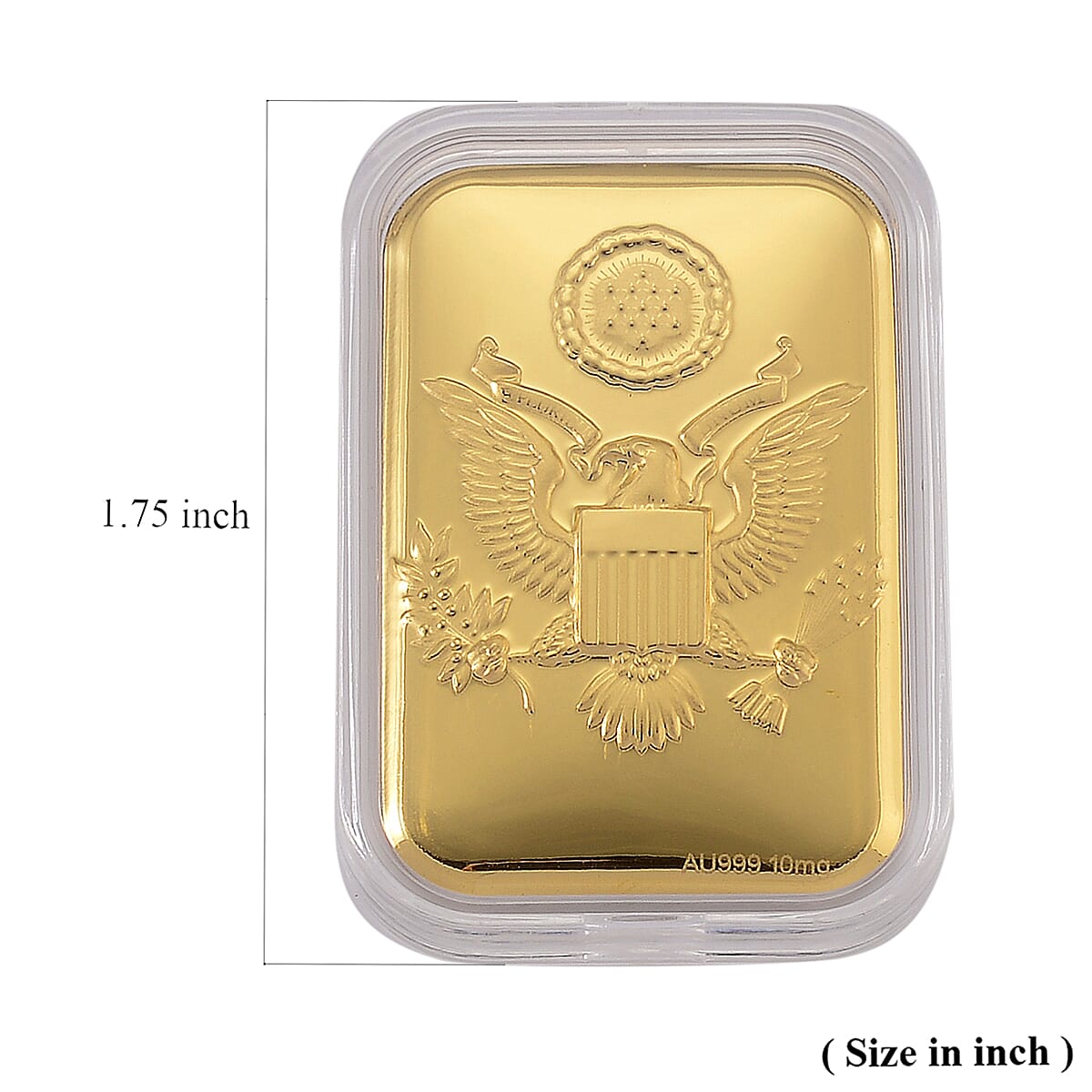 Doorbuster 24K Golden Patriotic Pride of America Emboss Sheet (10 mg) image number 4