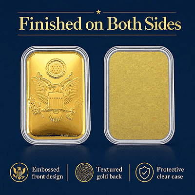 Eagle Crest 24k Gold Embossed Sheet 10mg