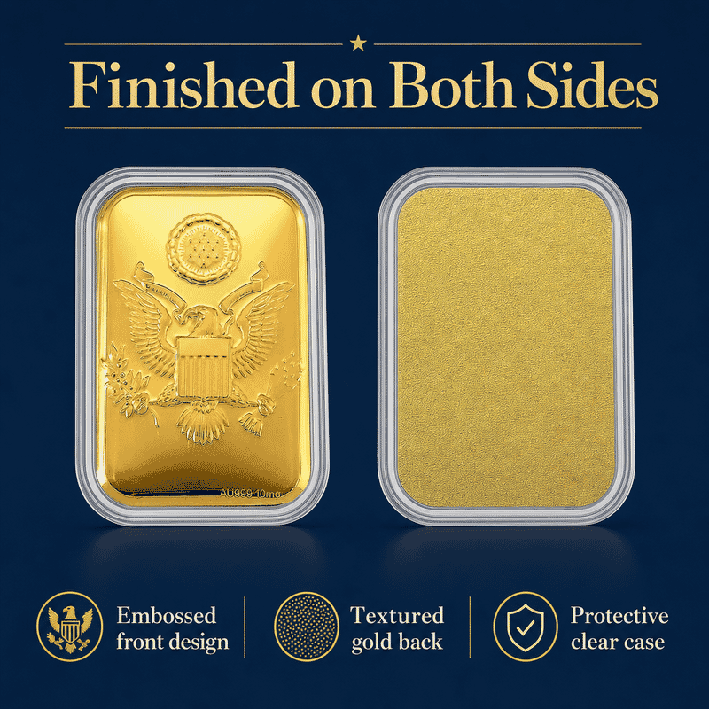 Eagle Crest 24k Gold Embossed Sheet 10mg