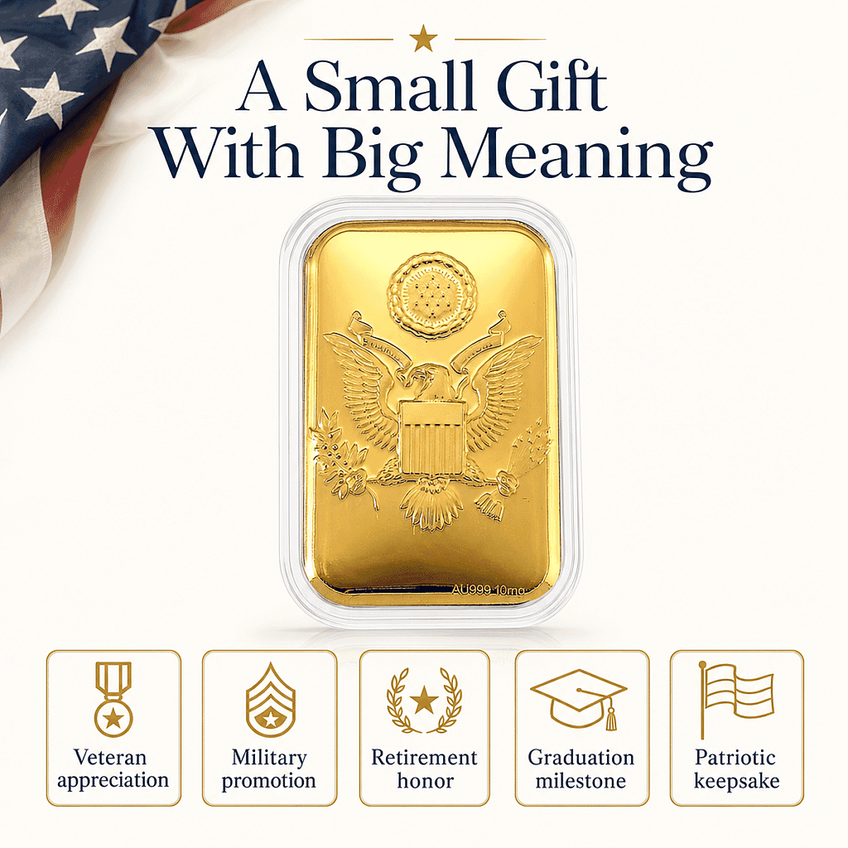 Eagle Crest 24k Gold Embossed Sheet 10mg (Del. In 10-12 Days) image number 5