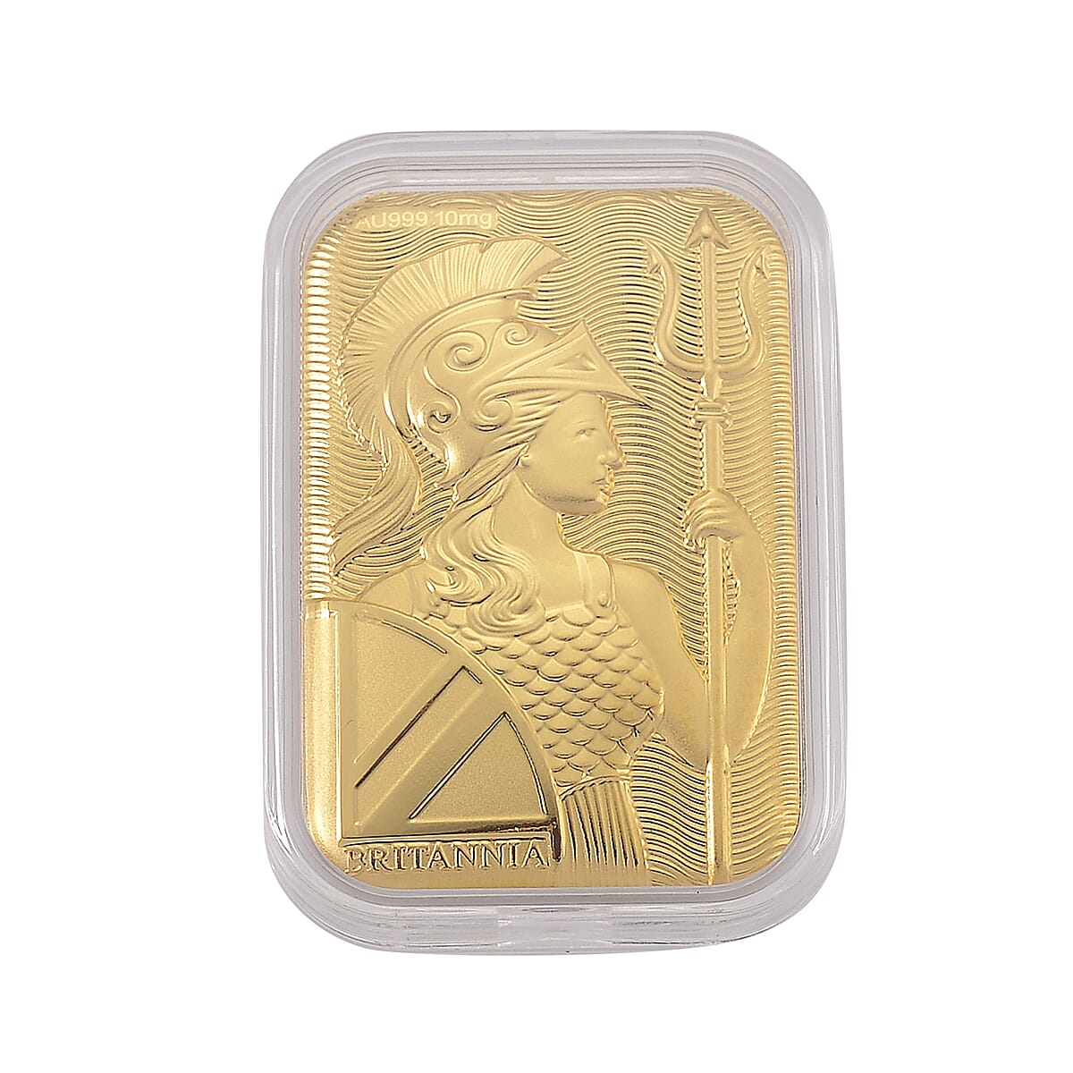 Doorbuster 24K Golden Naval Majesty of Britannia Emboss Sheet 31x45.5mm 10mg image number 0