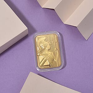 Doorbuster 24K Golden Naval Majesty of Britannia Emboss Sheet 31x45.5mm 10mg