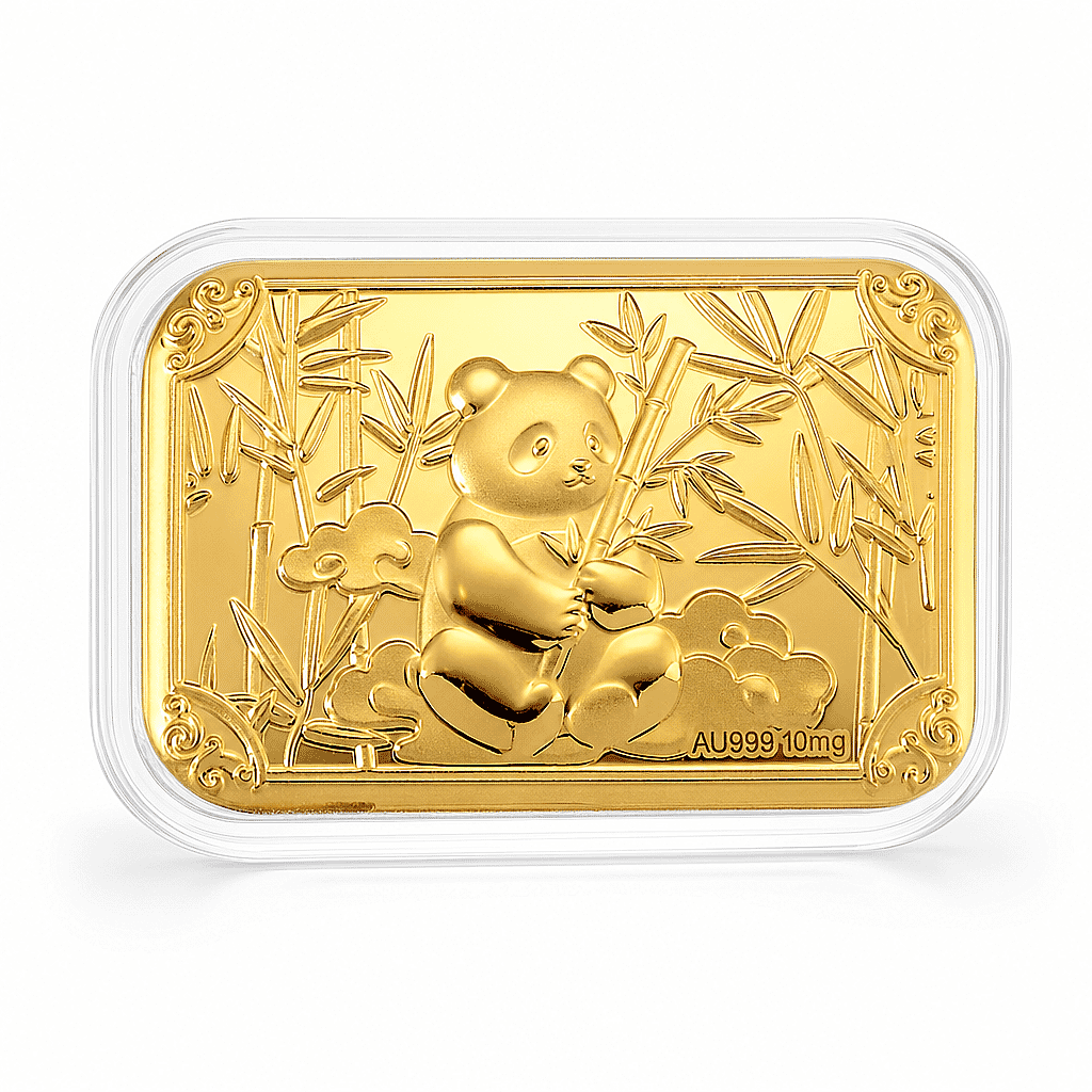 Panda 24k Gold Embossed Sheet 10mg (Del. In 10-12 Days)