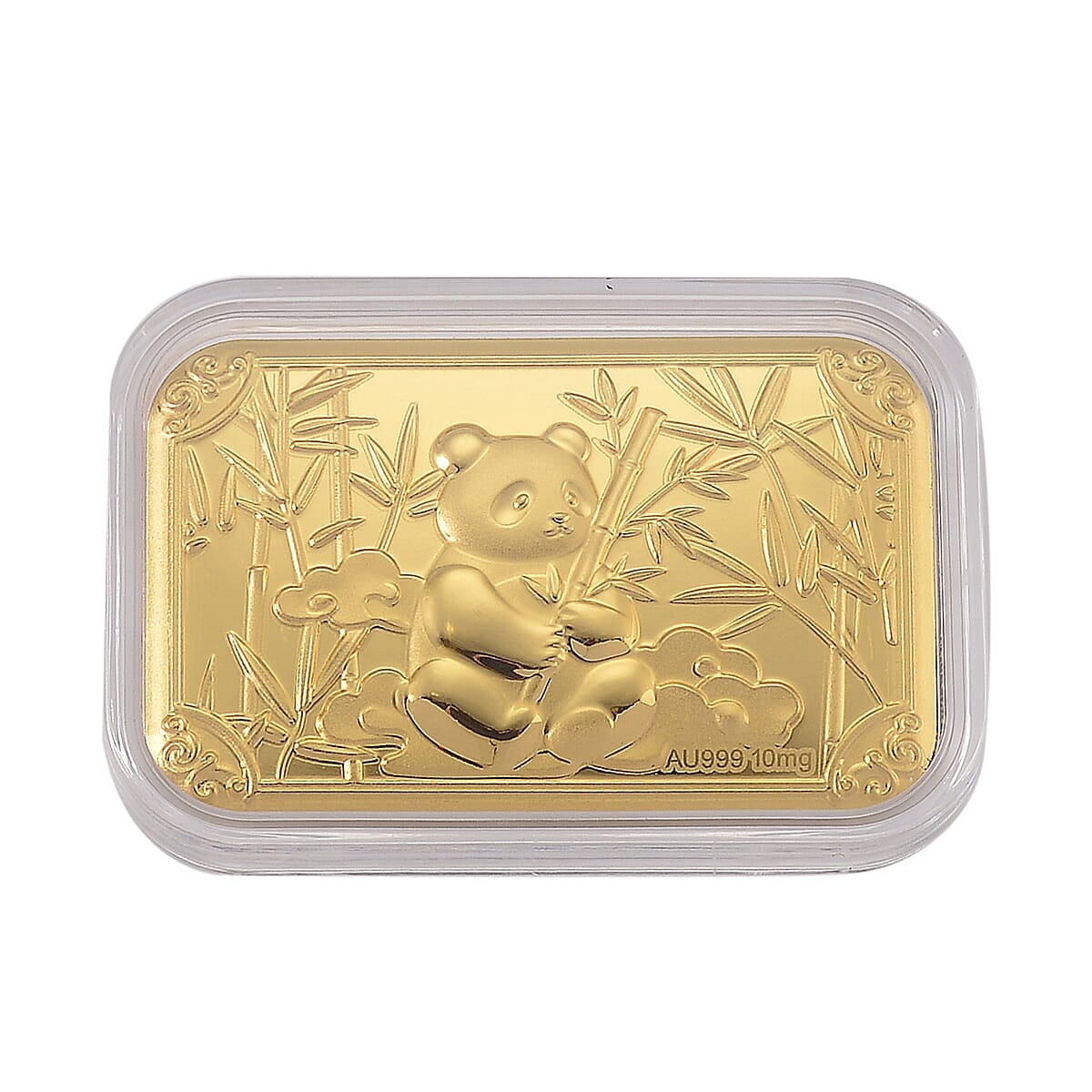 Doorbuster 24K Golden Panda Emboss Sheet 31x45.5mm 10mg image number 0