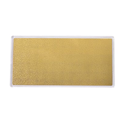 24K Golden Twin Foo Dogs Emboss Sheet (155x75mm) 100mg