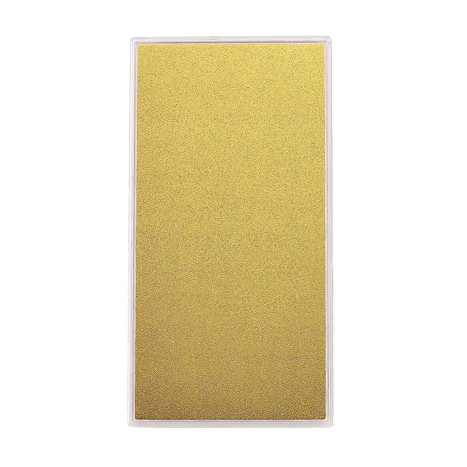 24K Gold Regal Royal Crest Embossed Sheet (15.5x7.5cm) 100mg