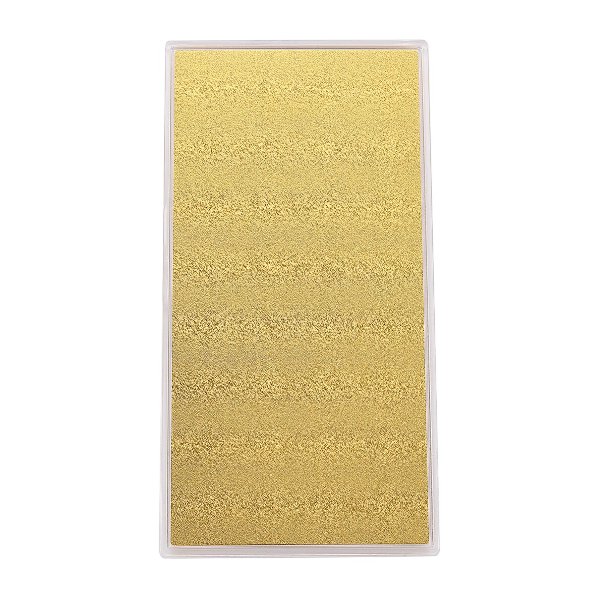 Doorbuster 24K Yellow Golden Queen and Lion Emboss Sheet (15.5x7.5cm) 100mg image number 3