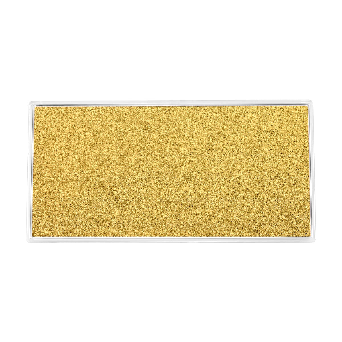 24K Golden A Billion Reasons to Believe in Gold Embossed Sheet (15.5x7.5cm) 100mg image number 3