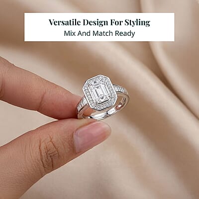 IGI Certified Luxuriant Lab Grown Diamond Ring in 950 Platinum 2.50 ctw (Size 10.0)