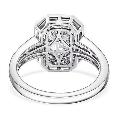 IGI Certified Luxuriant Lab Grown Diamond Ring in 950 Platinum 2.50 ctw (Size 10.0)