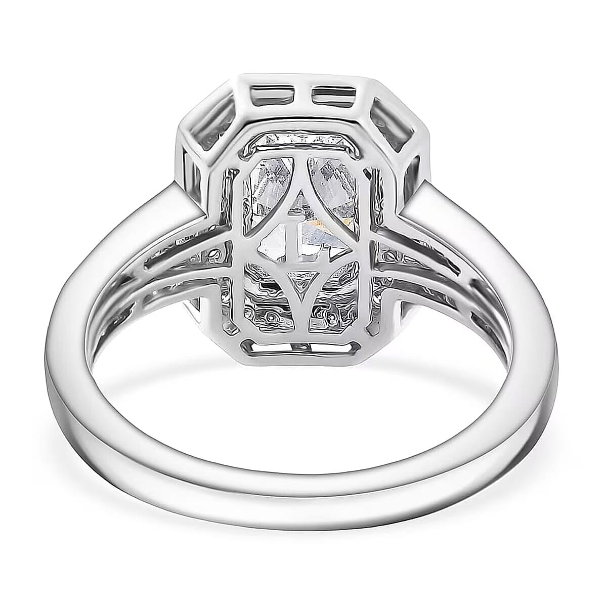 IGI Certified Luxuriant Lab Grown Diamond Ring in 950 Platinum 2.50 ctw (Size 9.0) image number 7