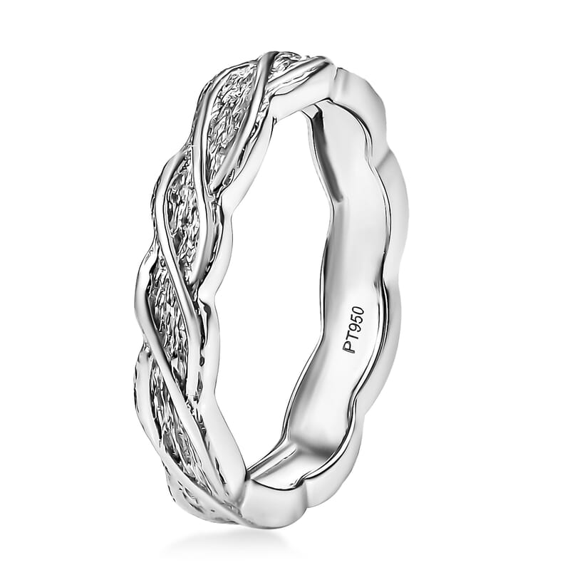 Rhapsody Band Ring in 950 Platinum (Size 6.0)