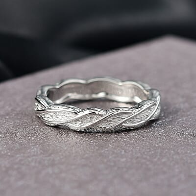 Rhapsody Band Ring in 950 Platinum (Size 8.0)