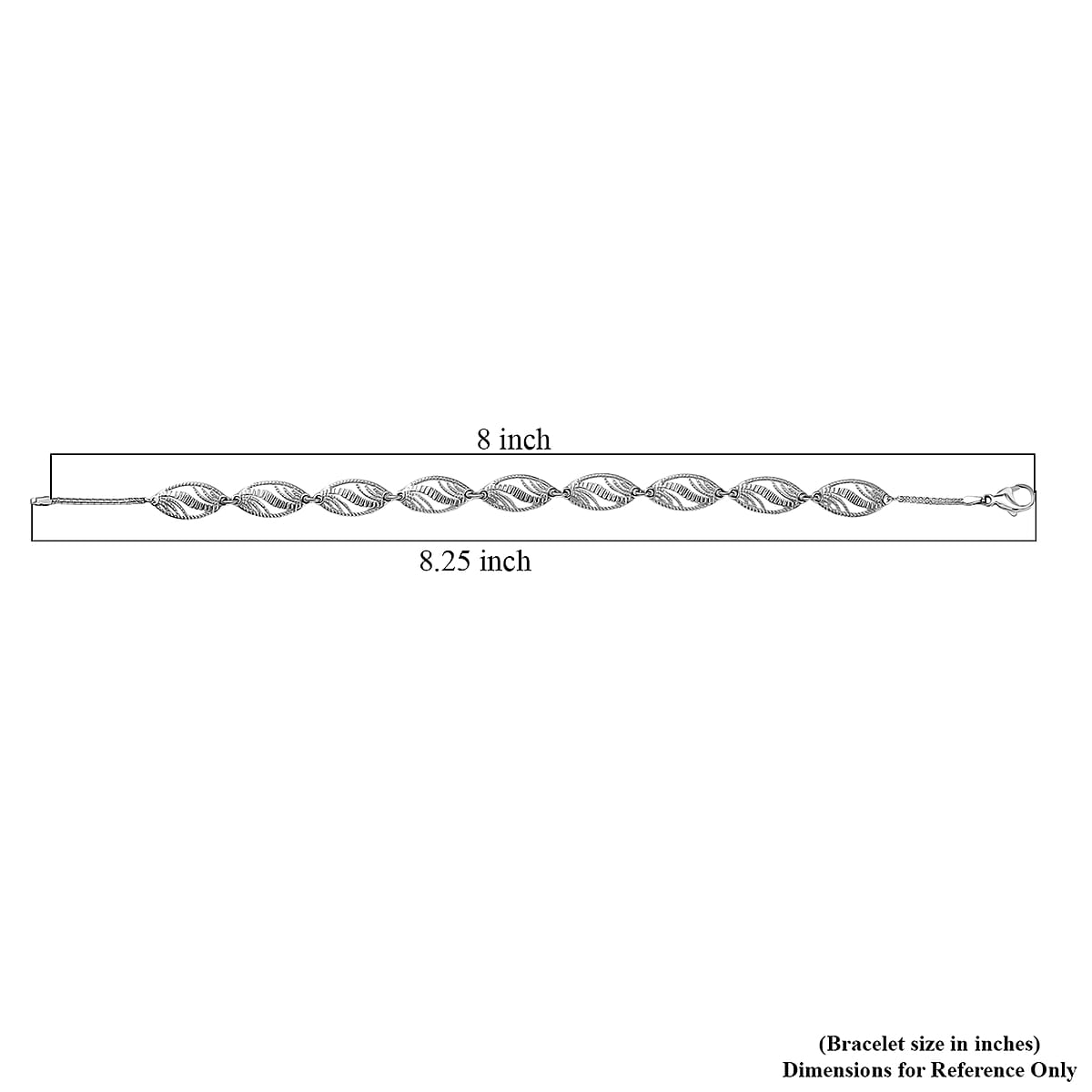 Rhapsody Bracelet in 950 Platinum (8.00 In) 11.40 Grams image number 4