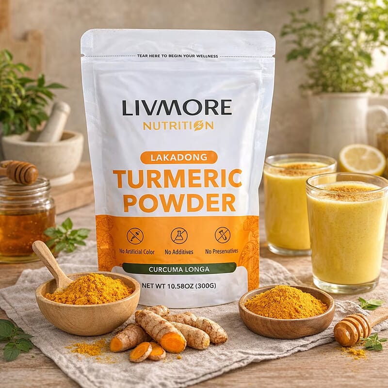 Livmore Nutrition Turmeric Powder 10.58oz