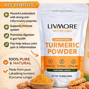 Livmore Nutrition Turmeric Powder 10.58oz