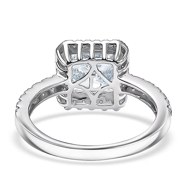IGI Certified Luxuriant Lab Grown Diamond Ring in 950 Platinum 3.00 ctw (Size 7.0)