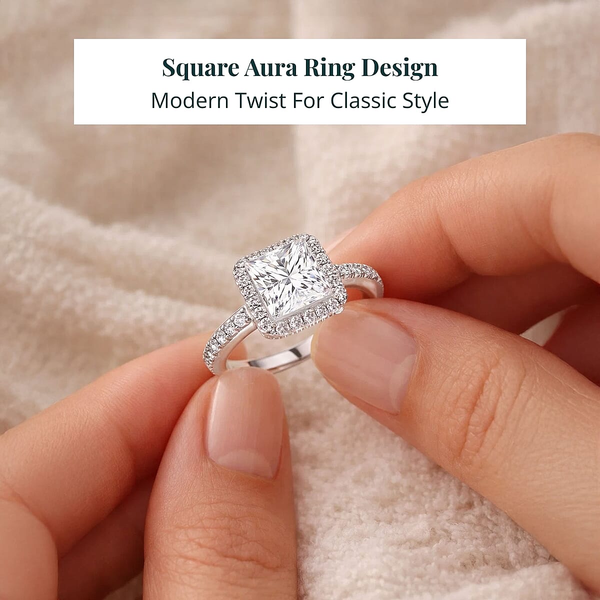 IGI Certified Luxuriant Lab Grown Diamond Ring in 950 Platinum 3.00 ctw (Size 8.0) image number 5