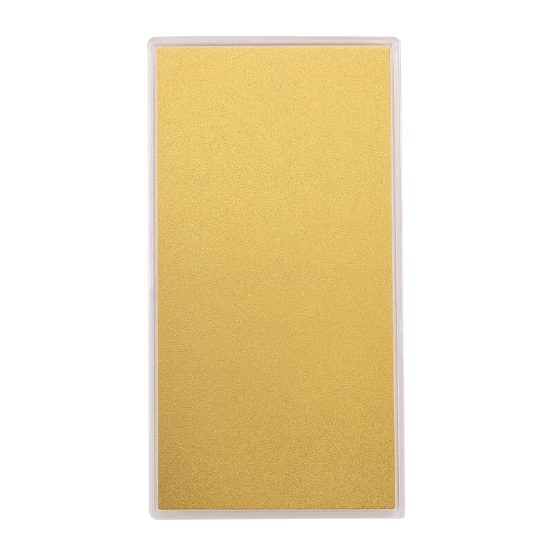 24K Golden Dragon Harmony and Flower Emboss Sheet (15.5x7.5cm) 100mg