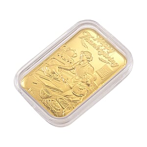 24K Golden Thanksgiving Emboss Sheet (31x45.5mm) 10mg