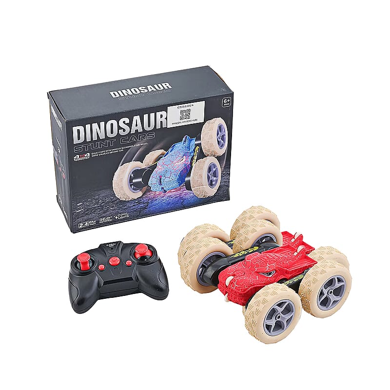 Closeout Red Dinosaur Stunt Cars