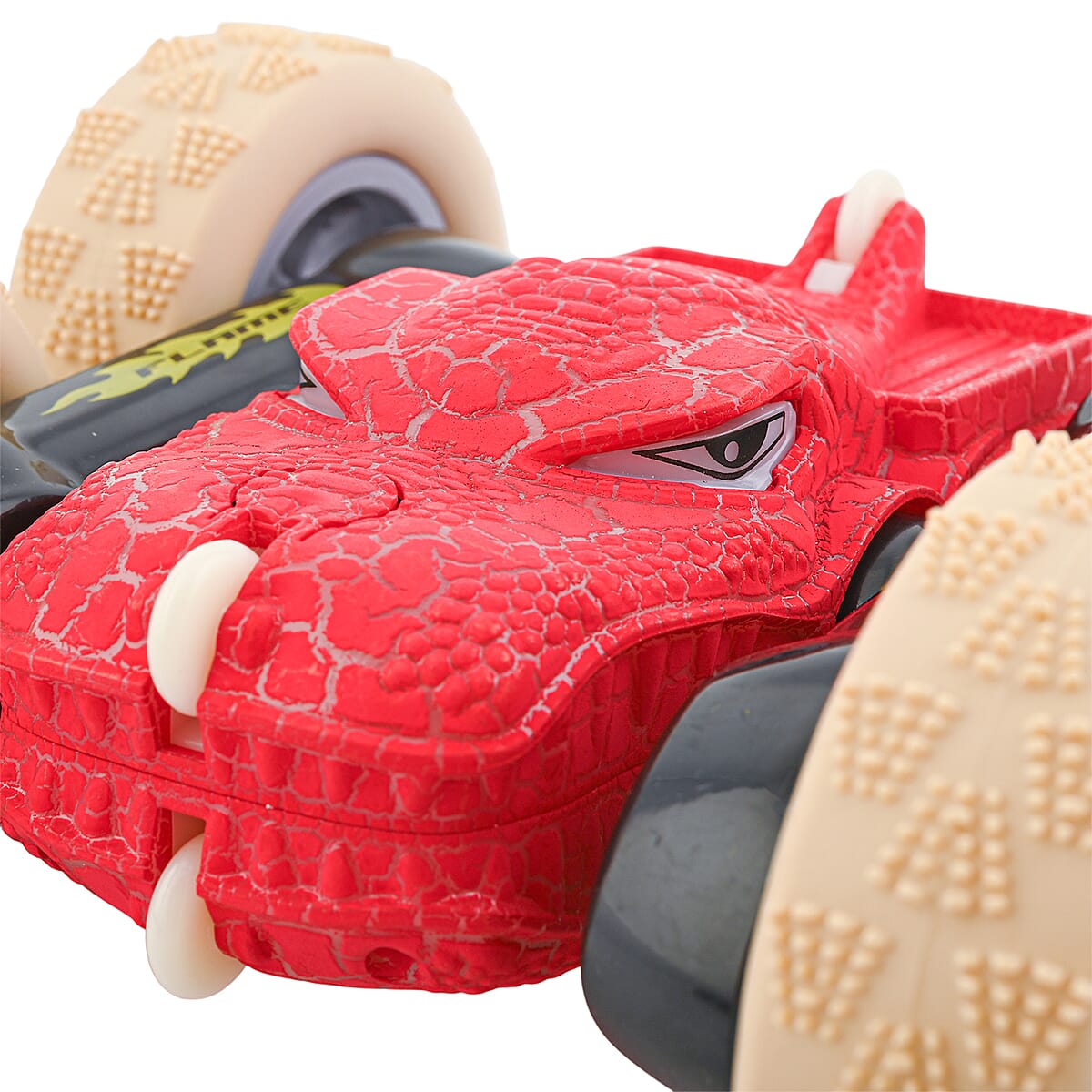 Closeout Red Dinosaur Stunt Cars image number 3