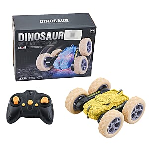 Closeout Yellow Dinosaur Stunt Cars