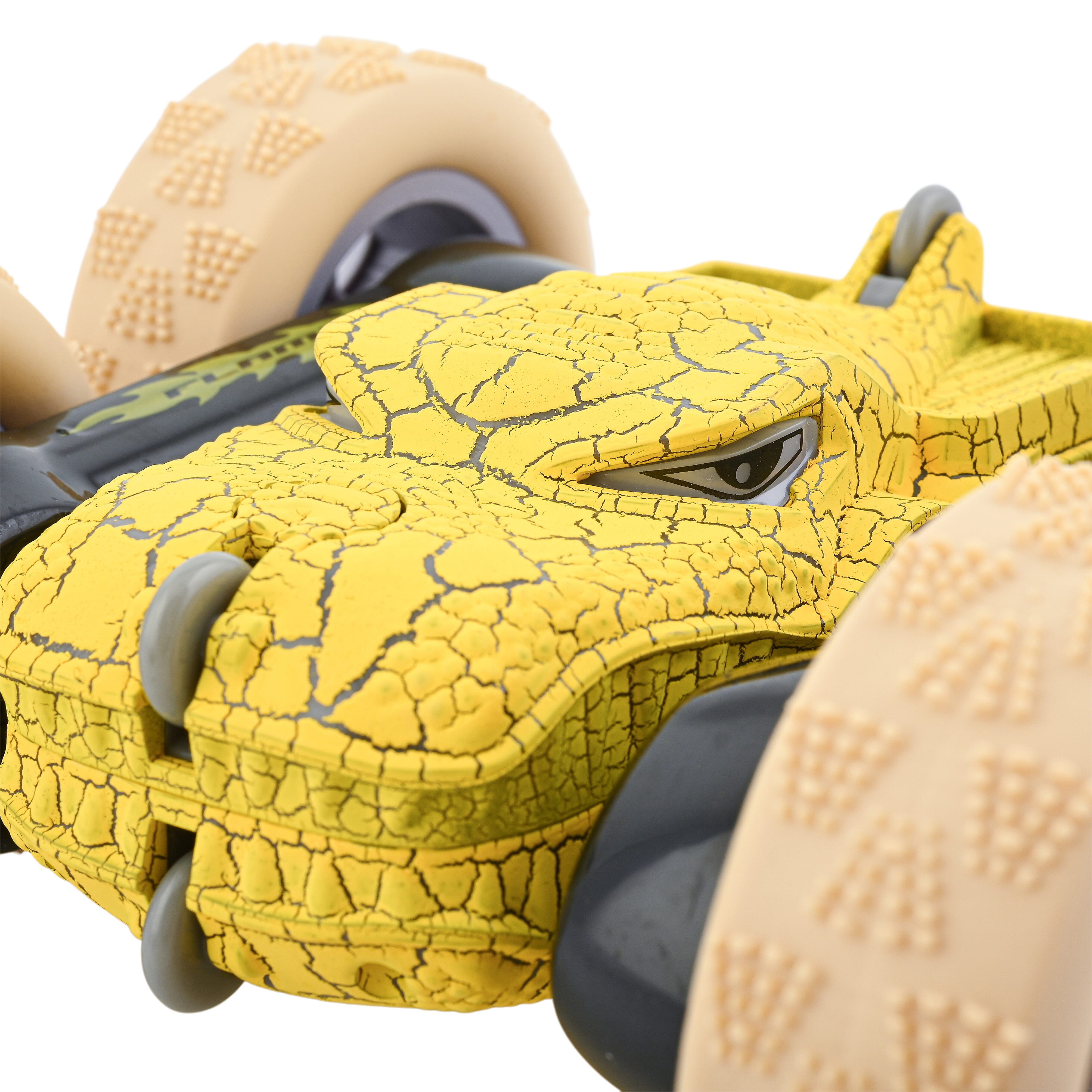 Closeout Yellow Dinosaur Stunt Cars