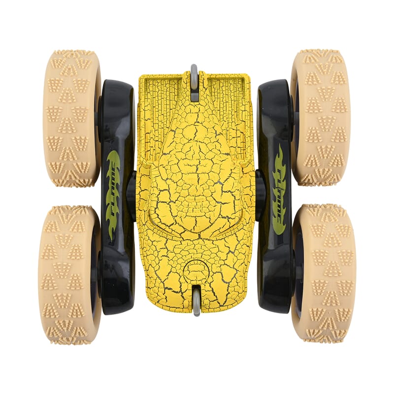 Closeout Yellow Dinosaur Stunt Cars