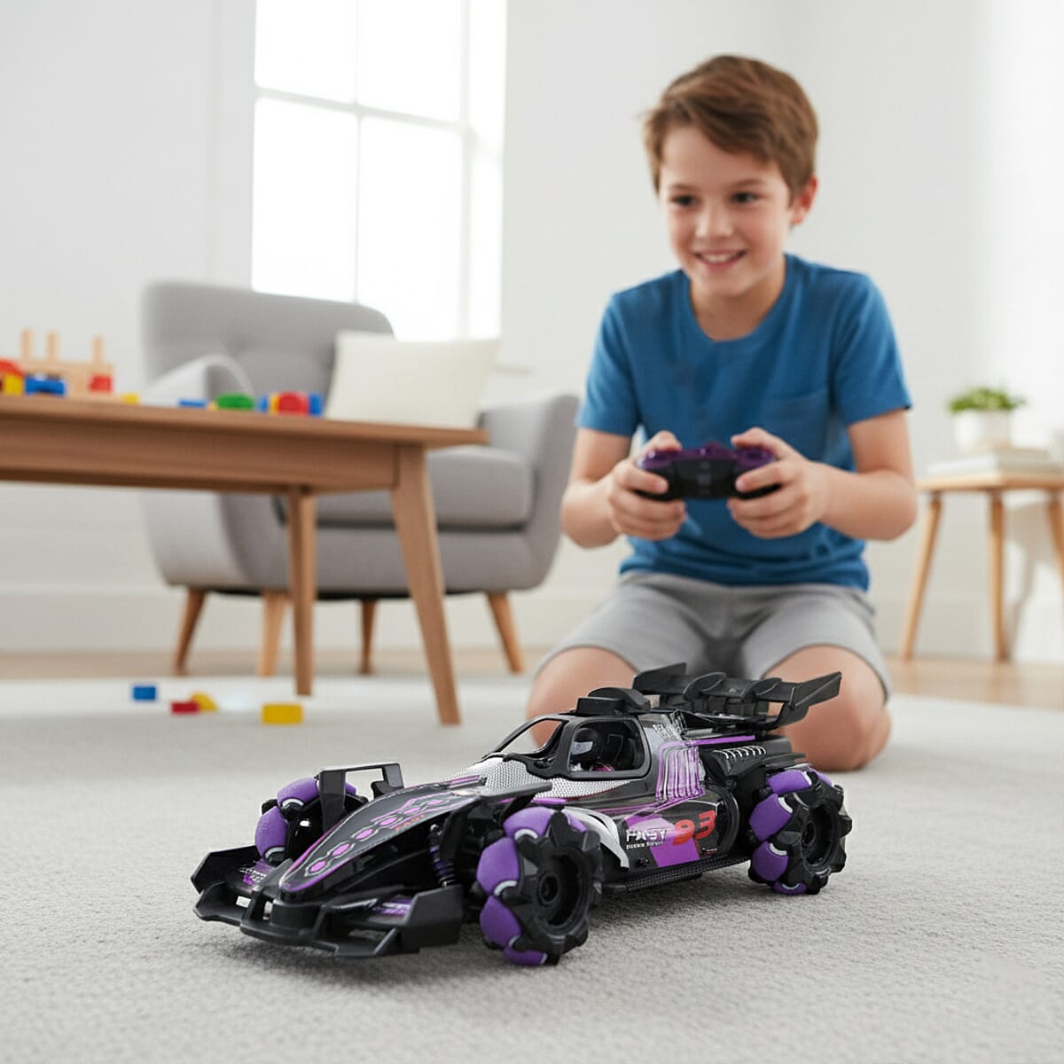 Closeout Purple Racing Car image number 2