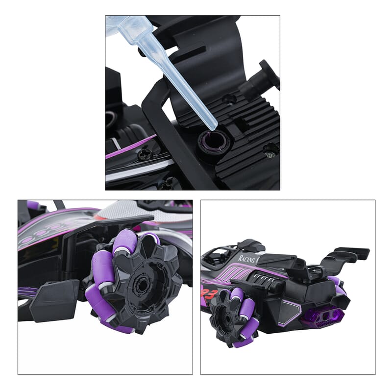 Closeout Purple Racing Car