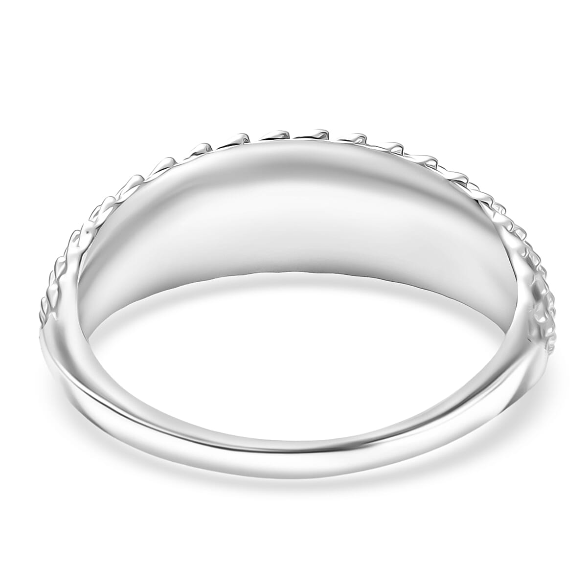 950 Palladium Dragon Bone Ring 5.60 Grams (Size 9.0) image number 4