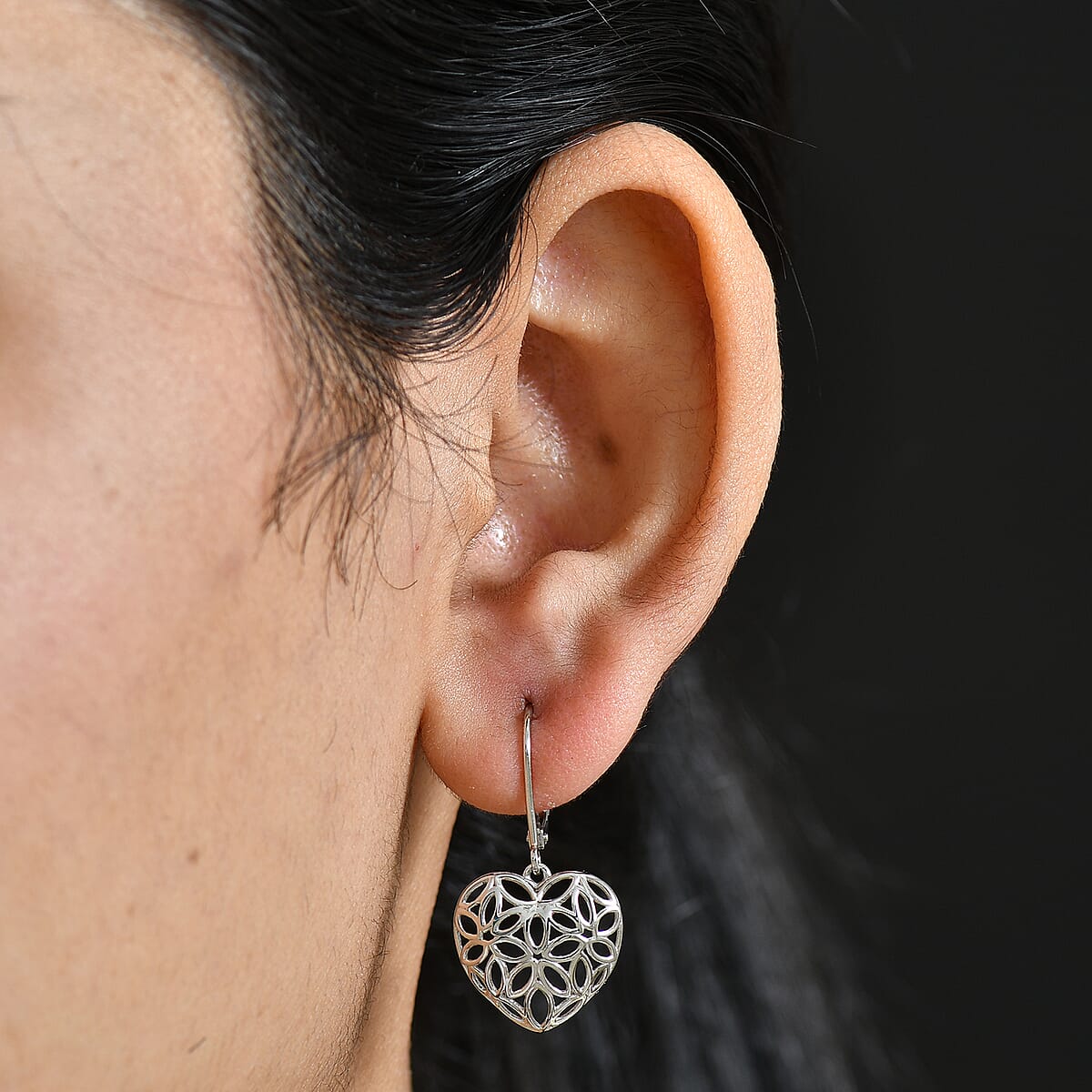 Rhapsody Earrings in 950 Platinum 4.60 Grams image number 2