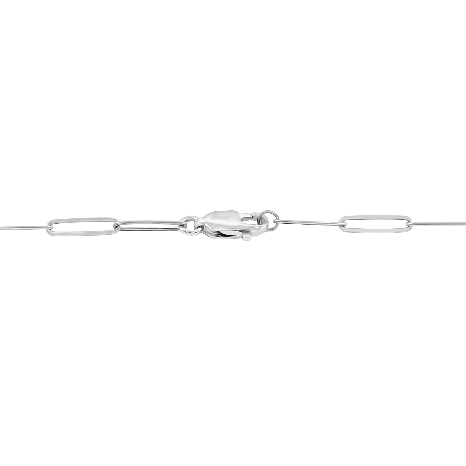 Luxuriant Lab Grown Diamond 1.75 ctw Love Necklace in Sterling Silver 18 Inches