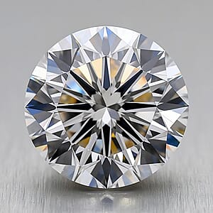 Lab Grown Diamond Round 8-8.4 Faceted Cut Internally Flawless 1.02 ctw