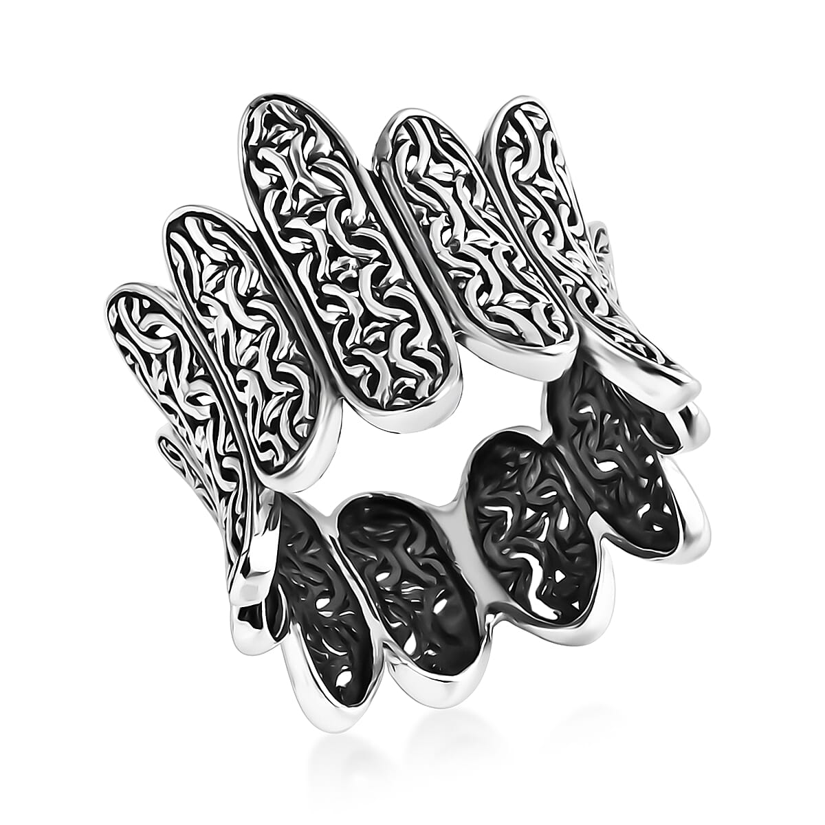 D'Joy Bali Legacy Borobudur Ring in Sterling Silver (Size 6.0) 7.40 Grams image number 0
