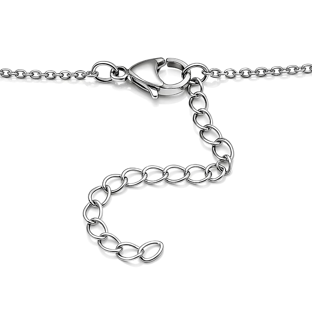 EverTrue Brazilian Citrine 3.00 ctw Necklace in 18K YG Plated and Platinum Bond 18-20 Inches  image number 4