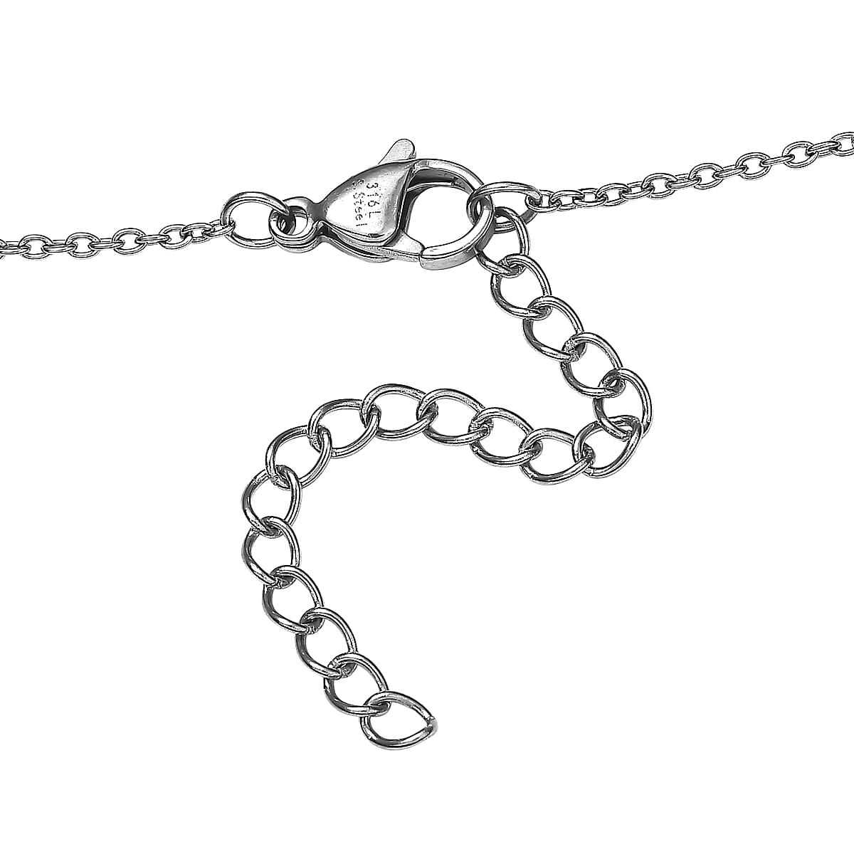 EverTrue Sky Blue Topaz 3.60 ctw Necklace in 18K YG Plated and Platinum Bond 18-20 Inches  image number 4