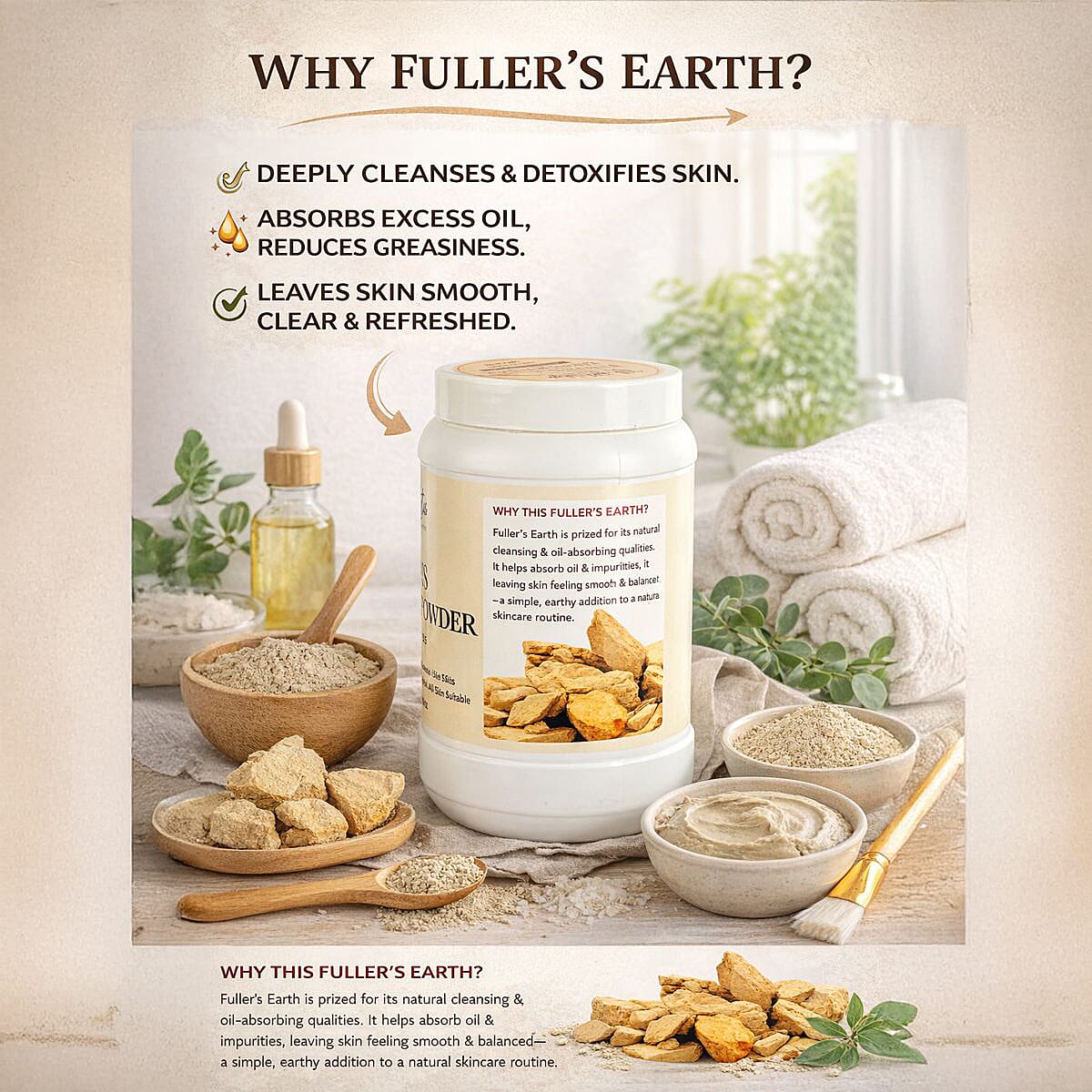 Marigold & Lotus Fuller Earth Powder with Rose Petals 19oz