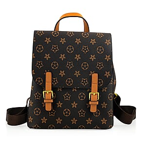 La Marey Rose Red Backpack with Shoulder Strap