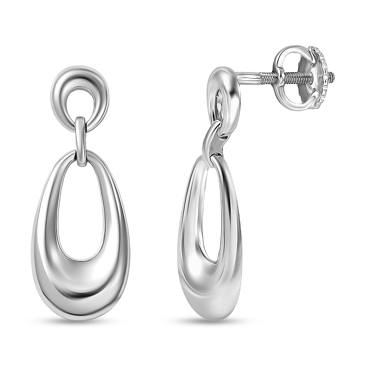 Rhapsody Earrings in 950 Platinum 6.35 Grams image number 0