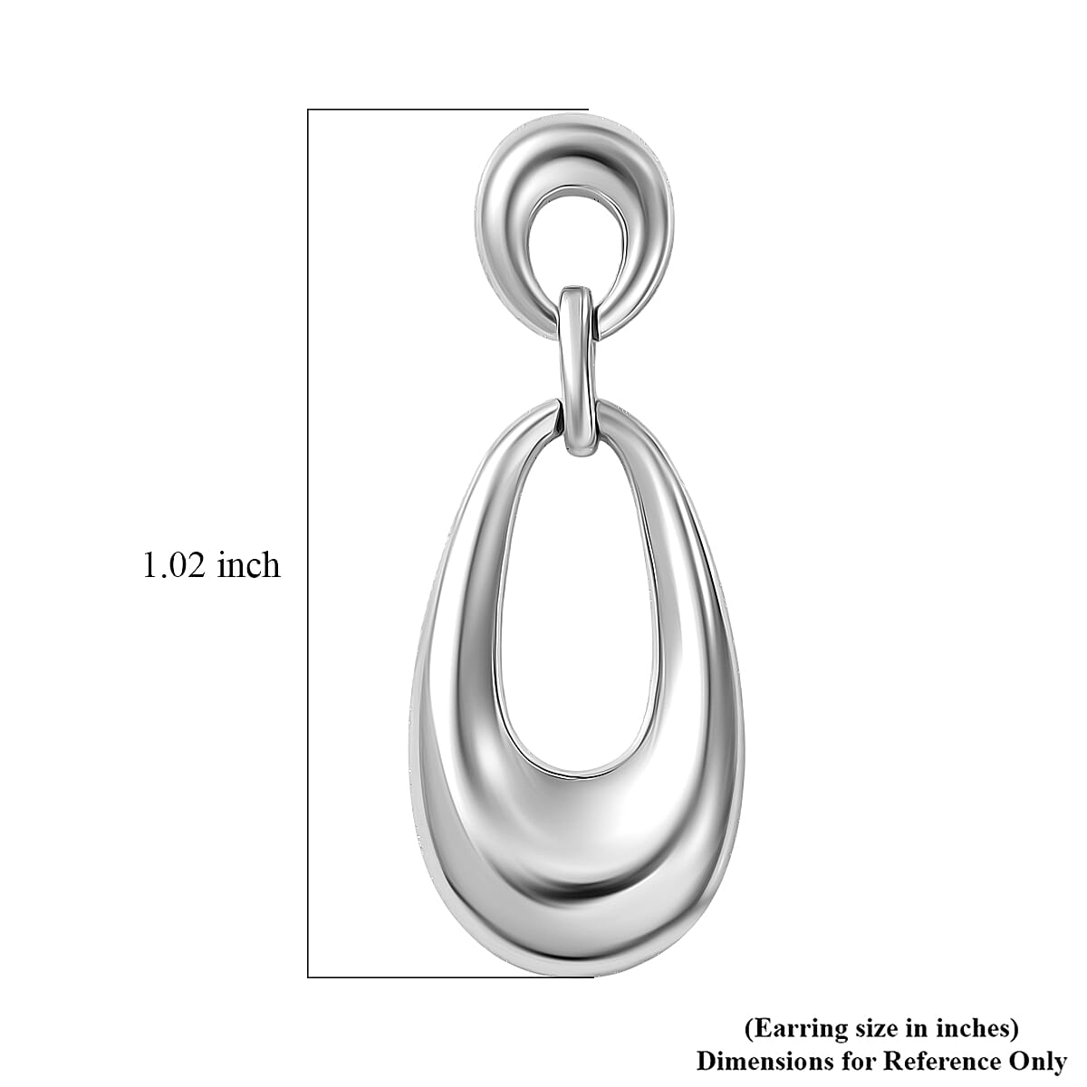 Rhapsody Earrings in 950 Platinum 6.35 Grams image number 5