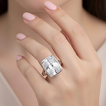 Rhodium Over Sterling Silver / 10 - Product card gallery slide 3 (10178337308985)