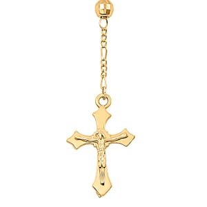 Rosary Chain Necklace in Goldtone 28 Inches