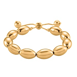 Doorbuster Beaded Chain Bracelet in Goldtone (6.0-9.0In)